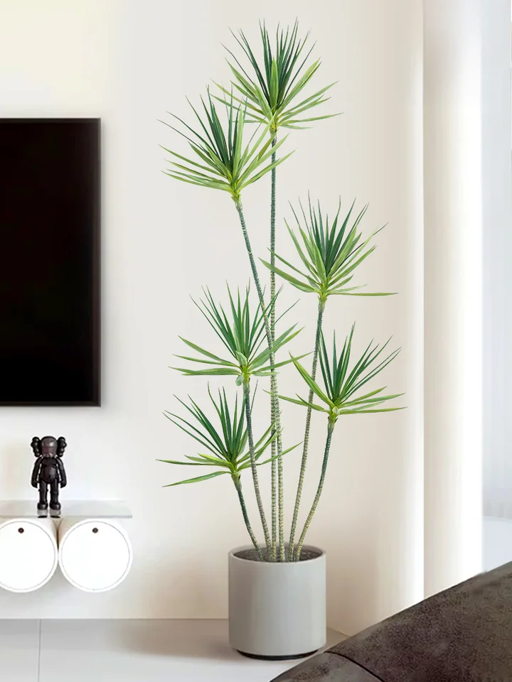 竜血樹 大型 人工樹 植物ポット インテリア フロア デコレーション 高級 ラグジュアリー