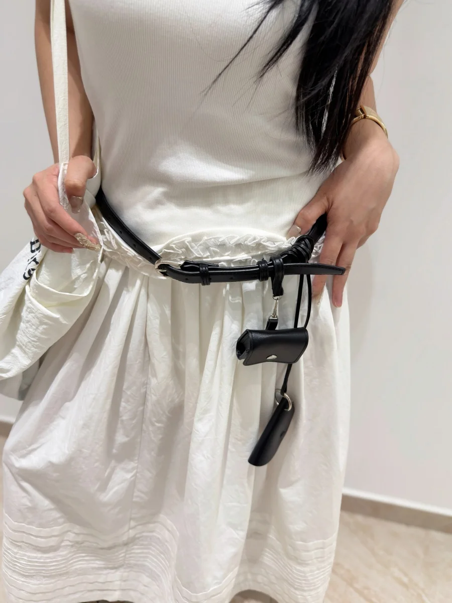 ベルト垂らすって、本当にオシャレなの？