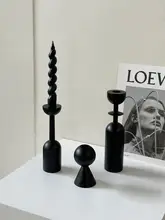 木製キャンドルスタンド キャンドル愛好者 創造的なインテリア 高級 装飾品