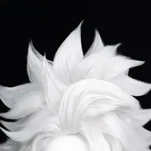 死神 日番谷冬狮郎 コスプレウィッグ【白色・反り上がり スタイル】