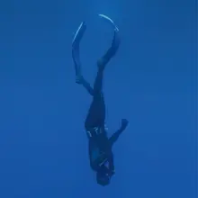 フリーダイビング用ロングフィン【モジュラーインパルスデザイン・スポーツ向け】