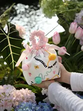 子供用ミニトートバッグ【スマホプレゼント用・かわいいデザイン・バケットスタイル】（セットアップ対応）