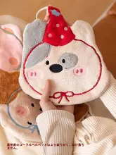 かわいいハンギングコーラルフリースタオル【厚手・超吸水・家庭用】