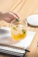 耐熱ガラス製ティーカップ【ハンドル付き・厚手・家庭用・一人用】
