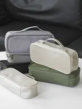 旅行用ヘアドライヤー収納ポーチ【電動巻き髪・ストレートアイロン対応・内衣収納にも】