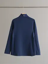 春夏用 レディース フィットネスアウター【立衿・伸縮性・ウエストシェイプ・薄手・大きいサイズ】