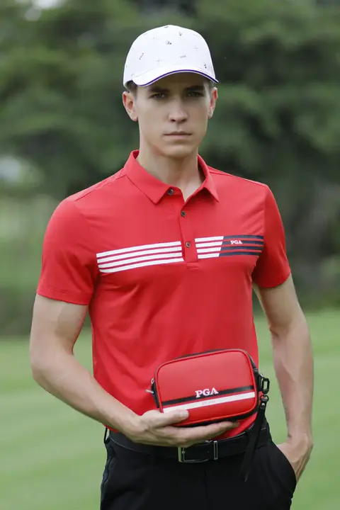 PGA メンズゴルフキャップ【UVカット・通気性・調整可能】