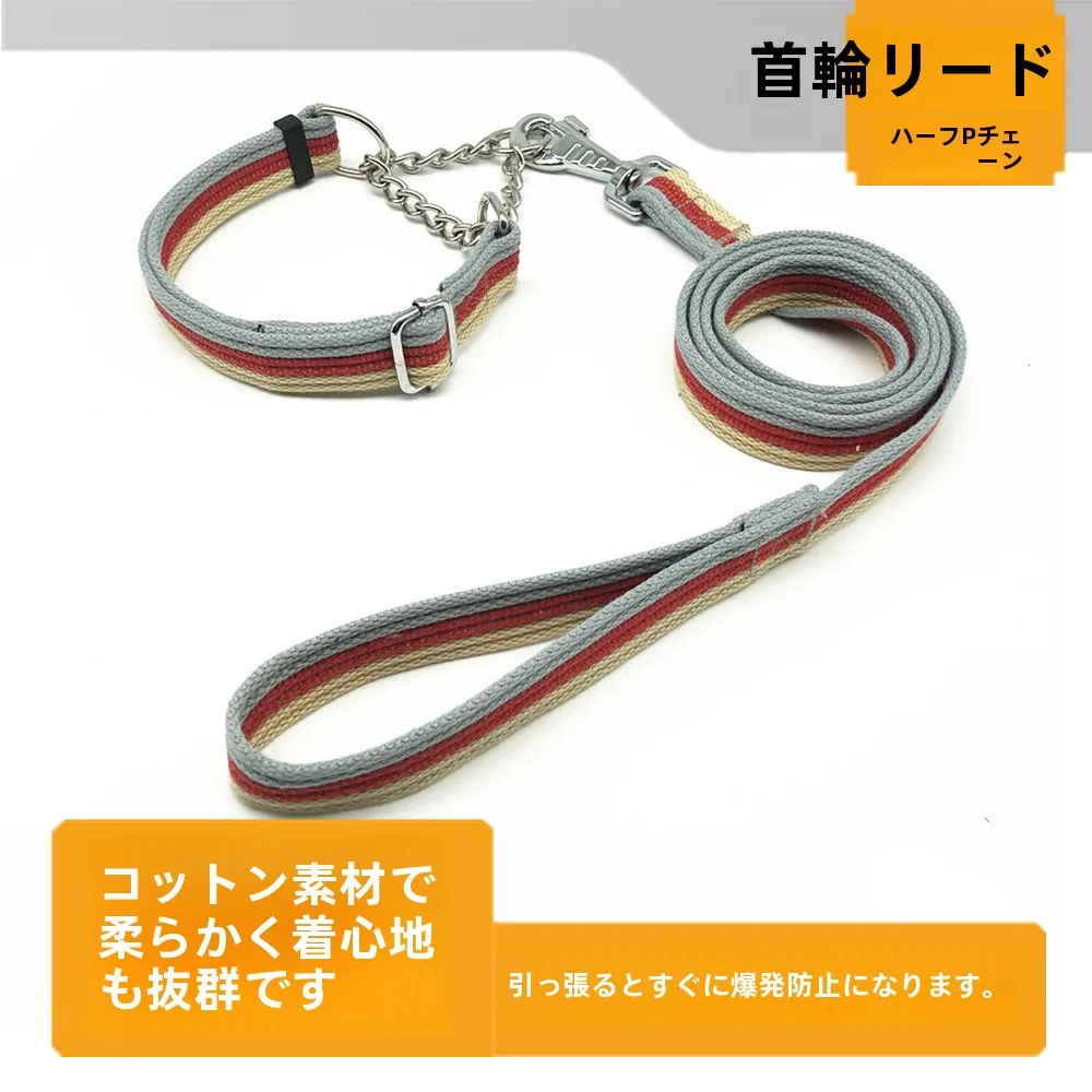 犬のお散歩グッズをコスパ良く揃える方法 | コットン製リード・カラーのサイズ・素材・防爆設計