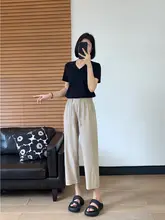涼感速乾Tシャツ【レーヨン混・シンプルデザイン・Vネック・短袖】
