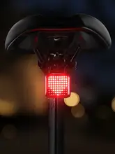 タスキャプテン 自転車用テールライト【スマートセンサー・ブレーキライト・多彩な表情】