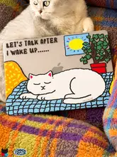 猫デザインのマット仕上げMacBook用保護カバー【オリジナル  アート】