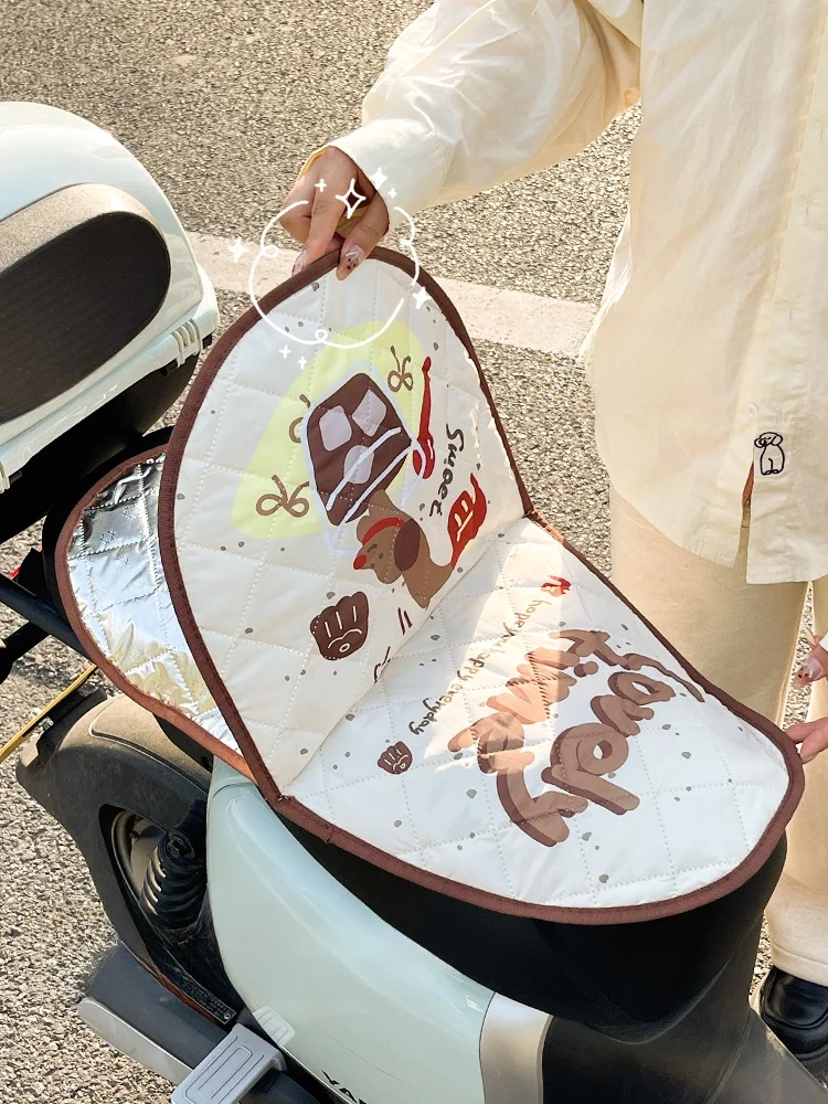 バイクのシートに日焼けや熱が気になるなら、これで解決！？