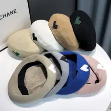 ベレー帽 女 画家帽 ミルクシルク 日本スタイル レトロ マルチ