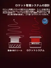極上の滑らかさ！遠投用金属ルアーリール【BMAX SX型】