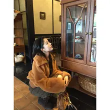 焦糖ラテ風 ワイドジップファーコート【高級感のあるデザイン・フィット】