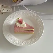 フランス風 単色釉下彩蝶浮彫食器シリーズ 浅皿・スカッシュ皿・スープ皿・コーヒーカップ・プレート