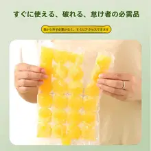 使い捨て水切り袋【自封口・家庭用・氷作り用】