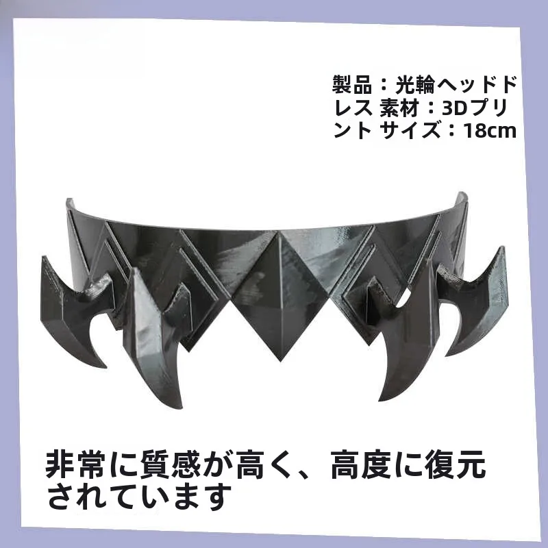 コスプレ用 シャークガール3Dプリント手首アクセサリー：goth girlにふさわしい重宝アイテム