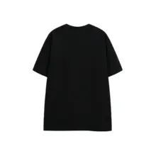 デザイン性のあるラウンドネック Tシャツ【ユニセックス・プレーン・カジュアル・短袖】