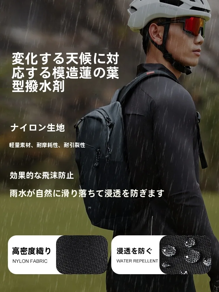 LI-NING リュックサック：軽量アウトドア向け12Lシンプルデザインの実用性と使い分け