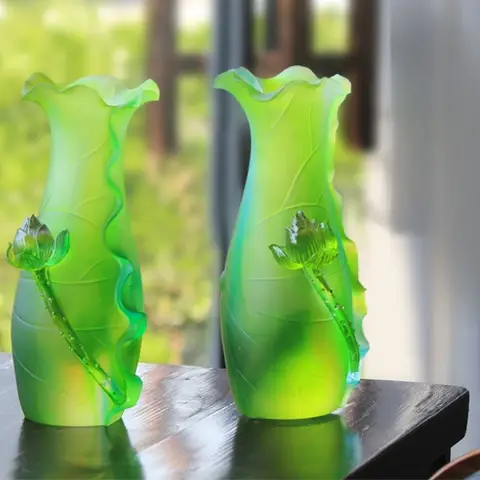 蓮の花デザイン 陶器花瓶 禅の意を感じさせる蓮の花 最大65％OFF! |人気商品が大集合|TAO