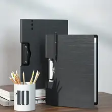クリップボード バインダー ファイル A4 ダブルクリップ 多機能 縦型 オフィス用品 文具 書類整理 学生 試験 「Deli」