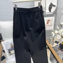 夏にぴったり！快適なウエストゴムのハレンパンツ【大きいサイズ・ゆったり・九分丈】（セットアップ対応 ）