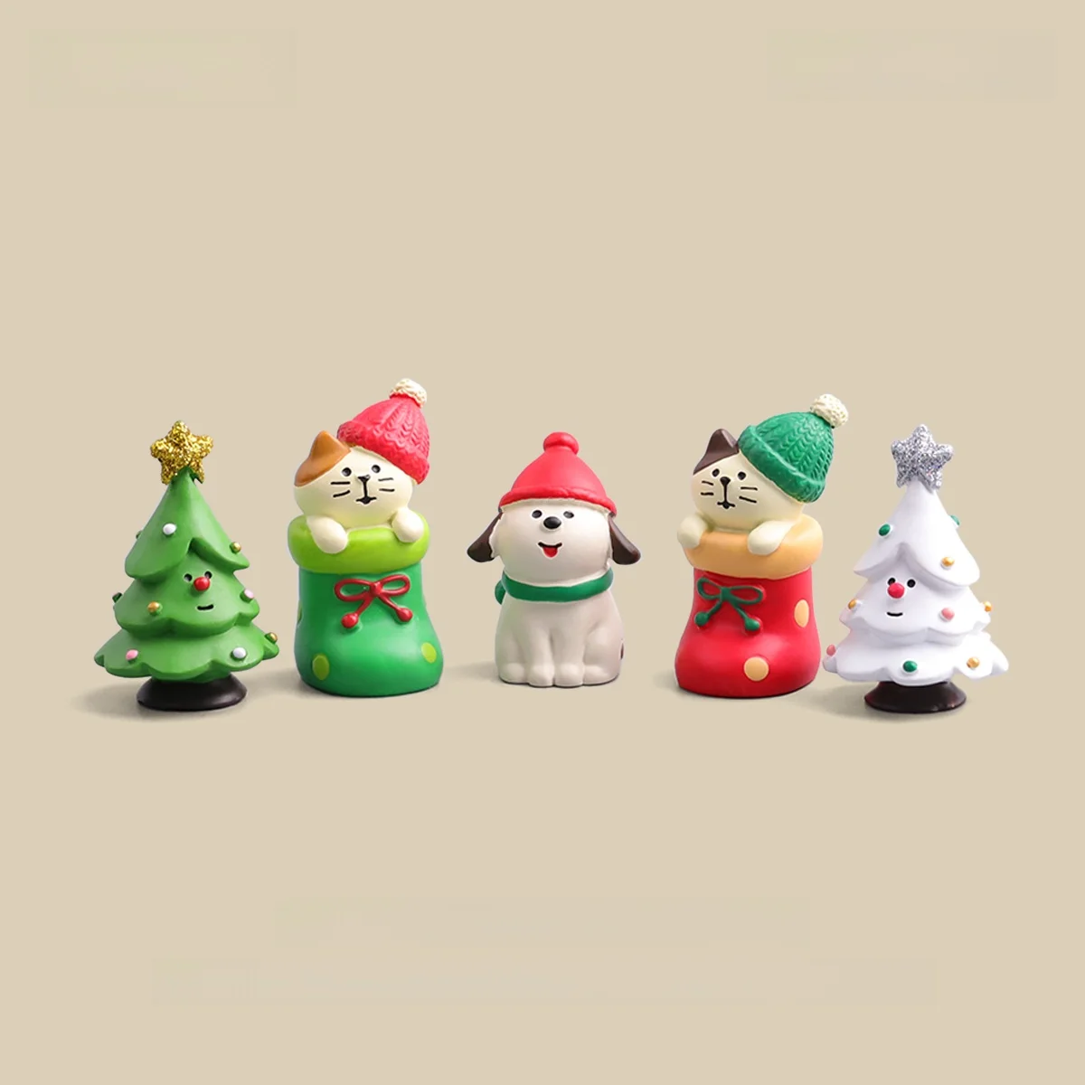 かわいいクリスマスソックスの猫飾り小物：おしゃれなプレゼントとしての実用性とシーン別適用