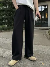 スラックス メンズ ワイドパンツ ドレープ感 タック ストレ  ート ヒップカバー 着痩せ 通勤 オフィスカジュアル 着回し 夏