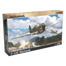 戦闘機P40Eウォーホークモデルキット【豪華版・飛虎隊ペイント仕様】