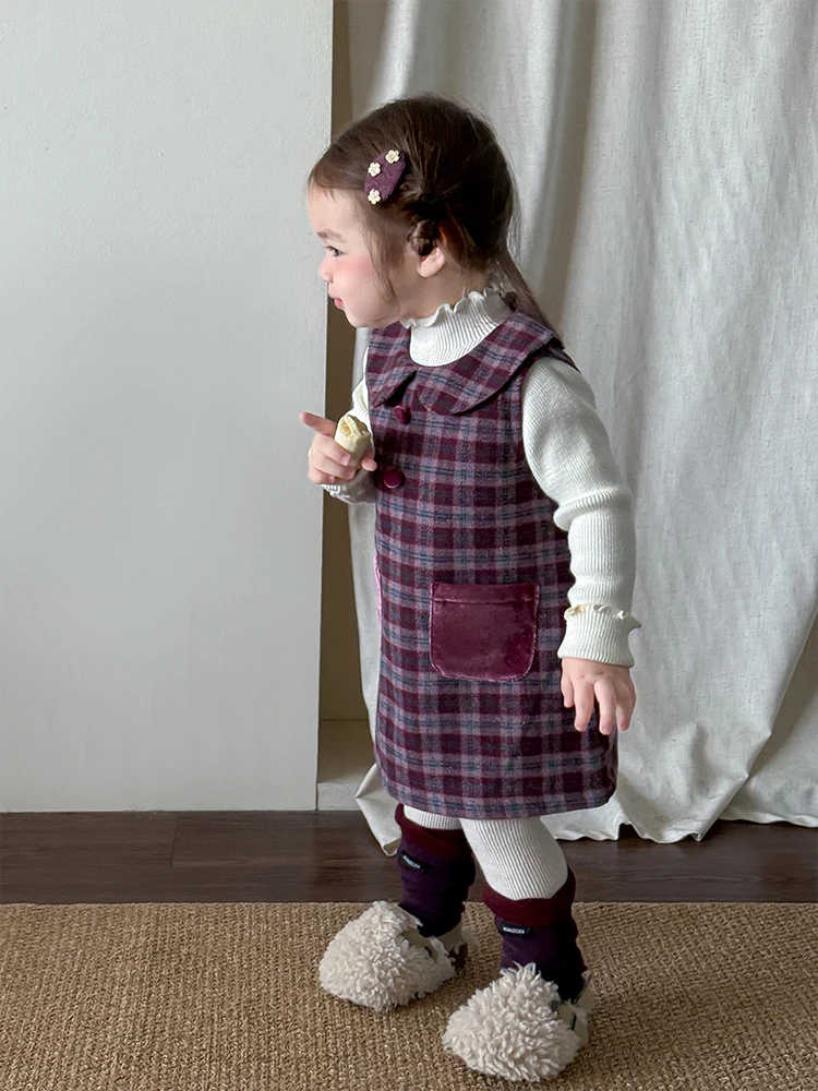 130センチの女の子に合う秋冬ドレス：韓式バックレスプリンセススタイルの実用性とサイズ適合性