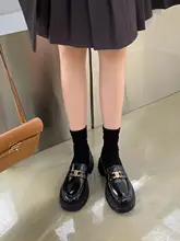 春用 レディース ローファー【ソフトレザー・厚底・クラシックデザイン・イギリス風】