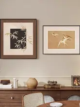 宋代美学の壁掛けアート【中古風・復古デザイン・寝室やリビング用】