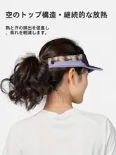 サンバイザー メンズ レディース 軽量 通気性 紫外線対策 スポーツ アウトドア マラソン トレイルランニング ランニング 夏