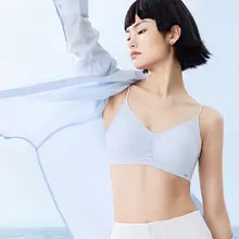 涼感のアイスシルクブラジャー【女性用・無痕・通気性・軽量】