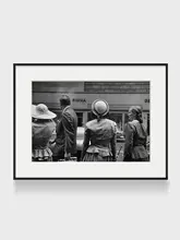 ヴィンテージ風 モノクロ写真アート【インテリア装飾・寝室やホテルに最適】
