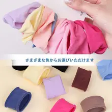 高いポニーテールに最適！滑らないヘアゴム【ワイドバンド・高弾力・シームレス】