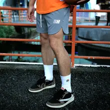 BALLHO メンズ バスケットボール速乾ショートパンツ【夏用・レトロスタイル・膝上】