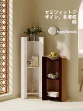 多機能収納ラック【キッチン・ベッドサイド・折りたたみ・移動可能・多層】