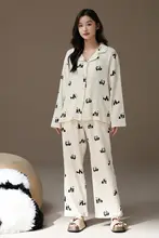 赤ちゃん用コットン製スリーパー【春秋用・長袖・甘いデザイン・外出対応・ホームウェア】（セットアップ対応）
