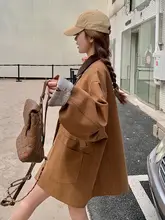 カジュアルな雰囲気のミリタリーデザインのトレンチコート【春秋用・女性用・ショート丈】