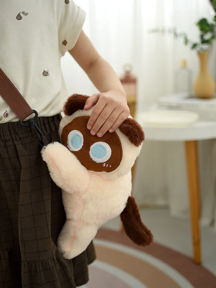 アニメデザインの黒猫ショルダーバッグ：子ども向けの親子利用シーンでの実用性とデザイン特性