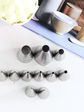 円口デコレーションノズル 小型【クリーム・マカロン・泡芙用】