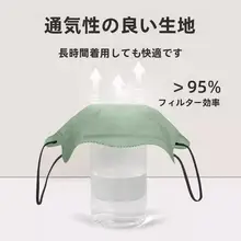 高いデザイン性を誇るフェイスマスク【日焼け防止・立体構造・夏用・薄手】