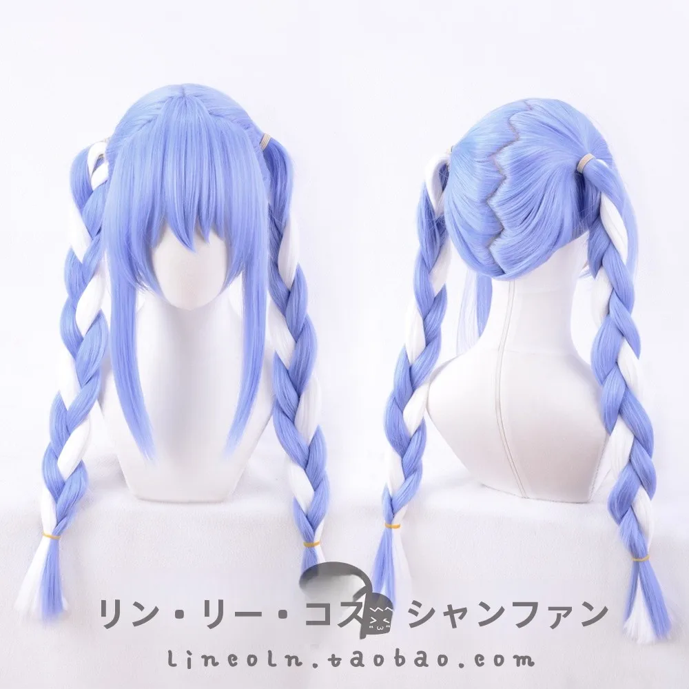 ウサギのキャラクター コスプレ用ウィッグ：編み込みスタイルの実用性と使い方