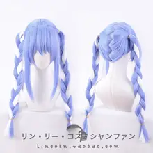 ウサギのキャラクター コスプレ用ウィッグ【編み込みスタイル・在庫あり】