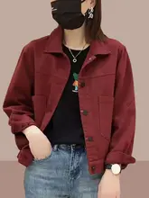 レディース デニムジャケット【ショート丈・カジュアル・春秋用】（セットアップ対応）