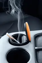 自動消煙機能付き車載灰皿【高級感・蓋付き・実用的】