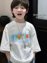 超イケてる男の子用ファッションTシャツ【春夏用・半袖・子供用】