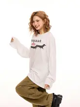 UVカットパーカー レディース ダックスフント柄 接触冷感 通気性 ゆったり アメカジ ヴィンテージ カジュアル おしゃれ 夏